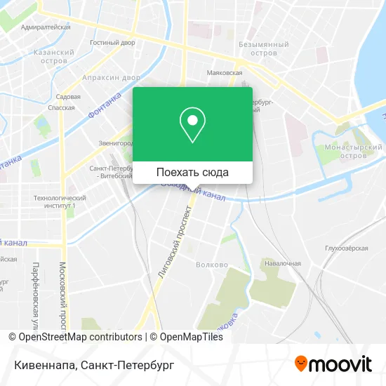 Карта Кивеннапа