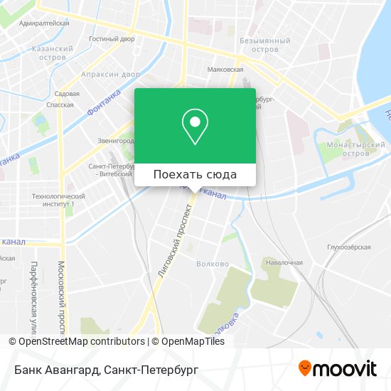 Карта Банк Авангард