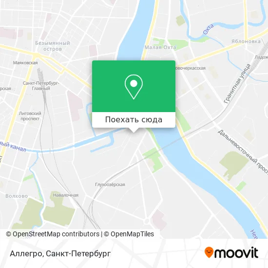 Карта Аллегро