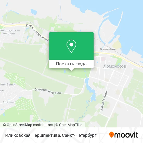 Карта Иликовская Першпектива