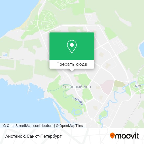 Карта Аистёнок