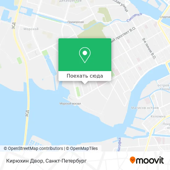 Карта Кирюхин Двор