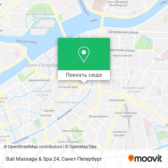 Карта Bali Massage & Spa 24