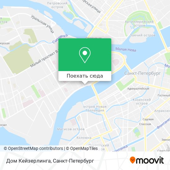 Карта Дом Кейзерлинга