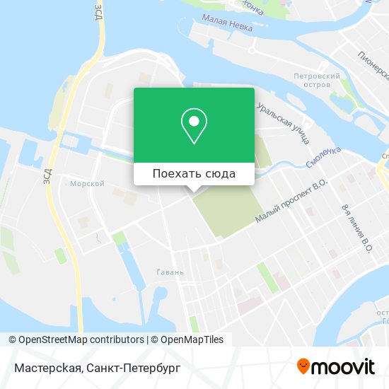 Карта Мастерсkая