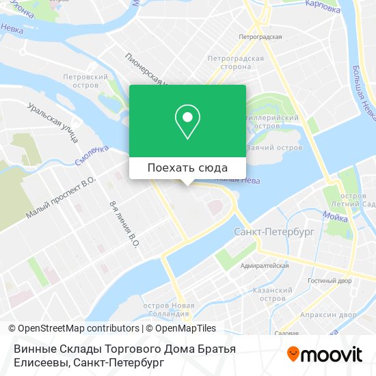 Карта Винные Склады Торгового Дома Братья Елисеевы
