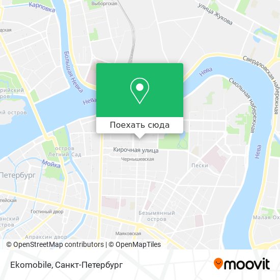 Карта Ekomobile