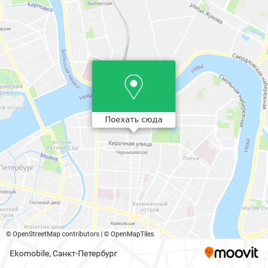 Карта Ekomobile