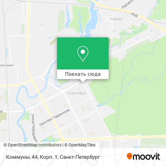 Карта Коммуны, 44, Корп. 1