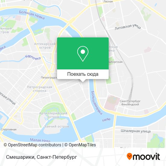Карта Смешарики