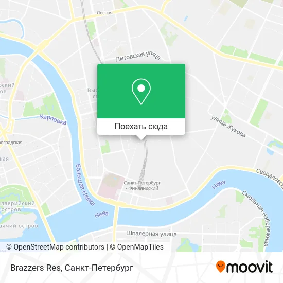Карта Brazzers Res