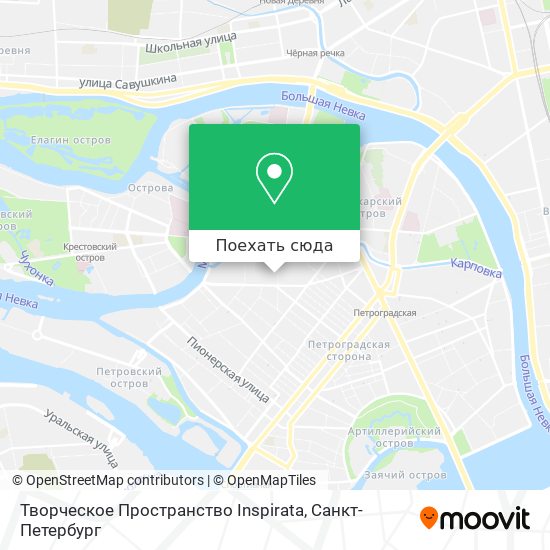 Карта Творческое Пространство Inspirata