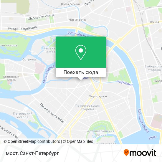 Карта мост