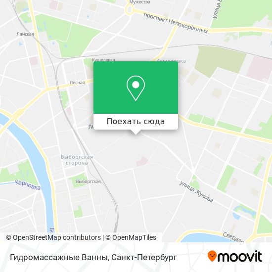 Карта Гидромассажные Ванны