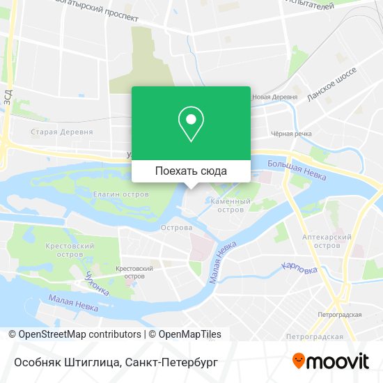 Карта Особняк Штиглица
