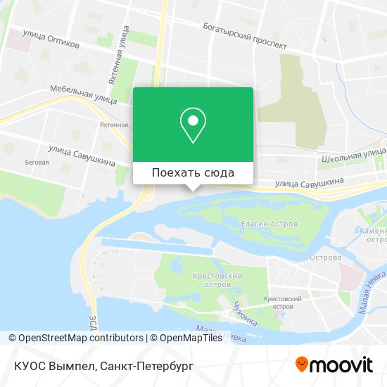 Карта КУОС Вымпел