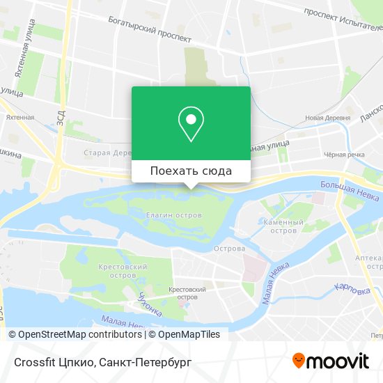 Карта Crossfit Цпкио