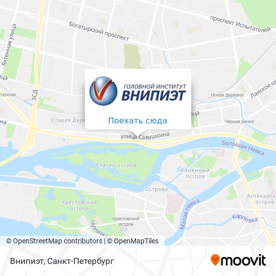Карта Внипиэт