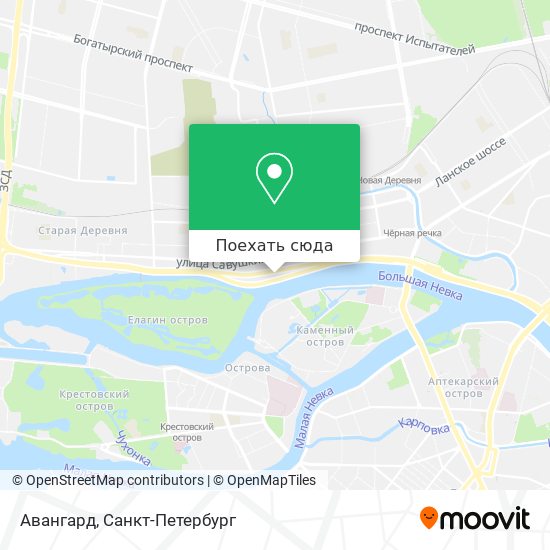 Карта Авангард