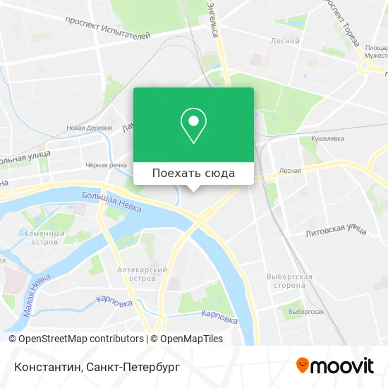 Карта Константин