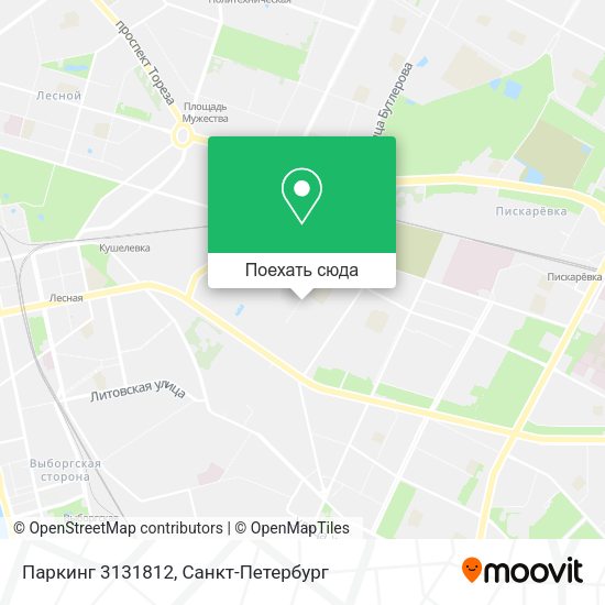 Карта Паркинг 3131812