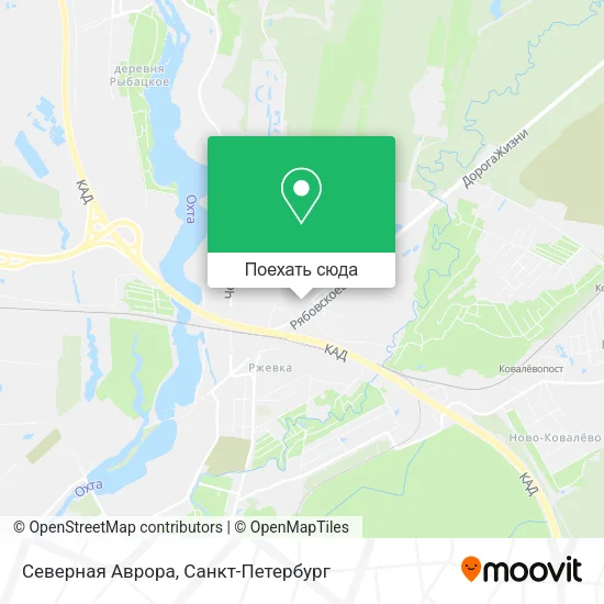 Карта Северная Аврора