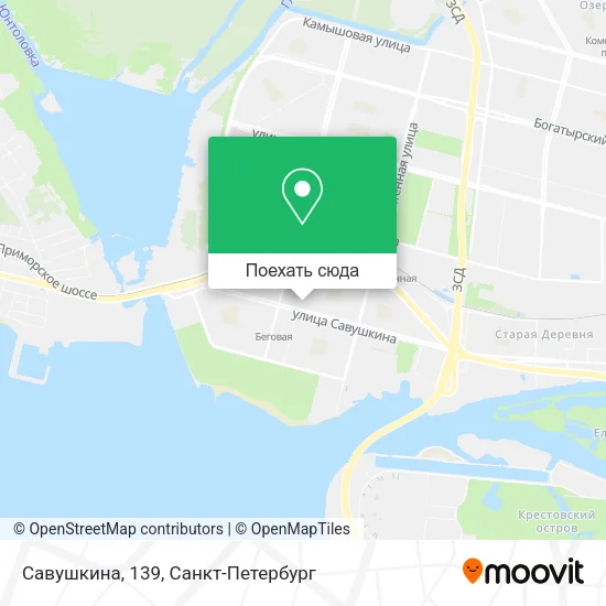 Карта Савушкина, 139