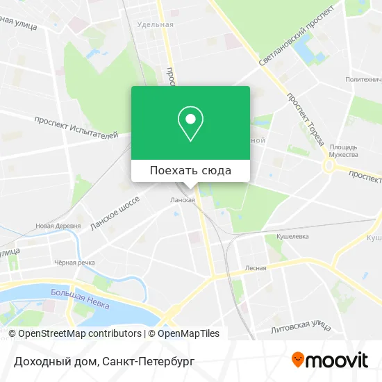 Карта Доходный дом