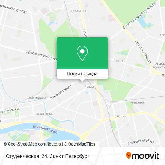 Карта Студенческая, 24