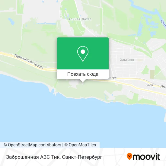 Карта Заброшенная АЗС Тнк