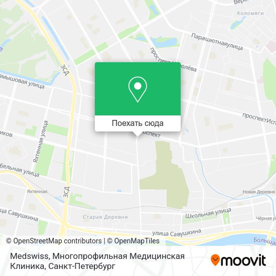 Карта Medswiss, Многопрофильная Медицинская Клиника