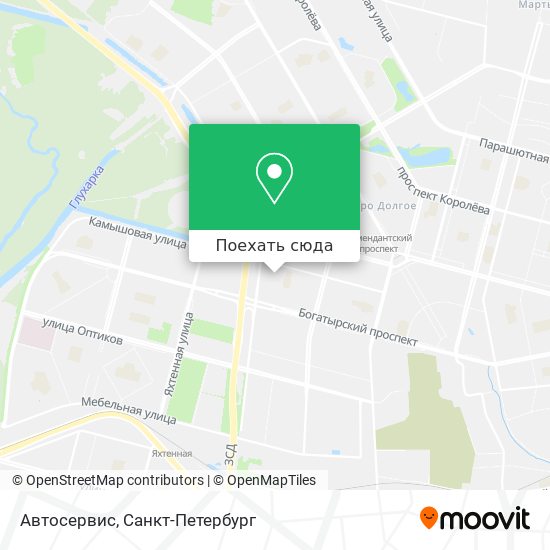 Карта Автосервис
