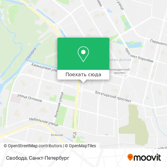 Карта Свобода