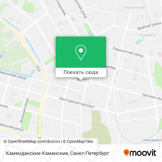 Карта Каменданские Каменские