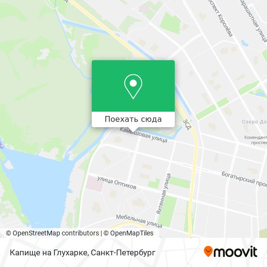 Карта Капище на Глухарке
