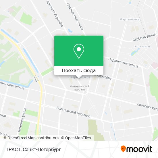 Карта ТРАСТ