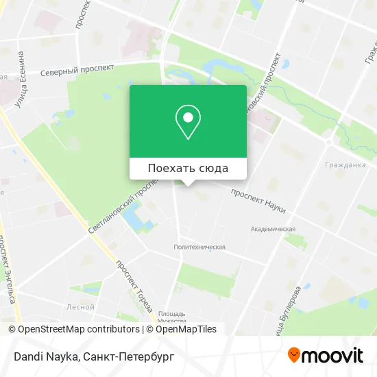 Карта Dandi Nayka