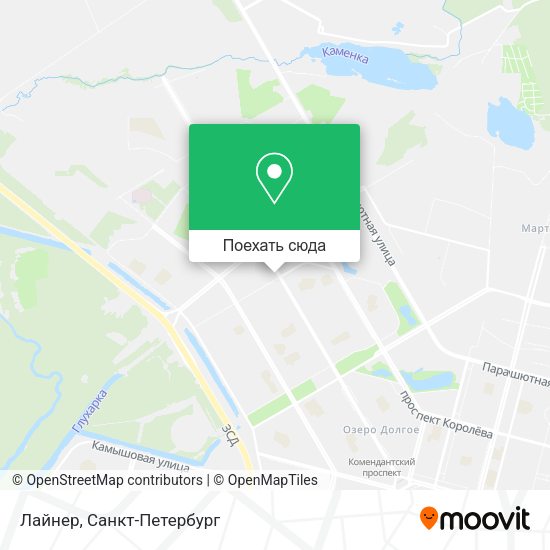 Карта Лайнер