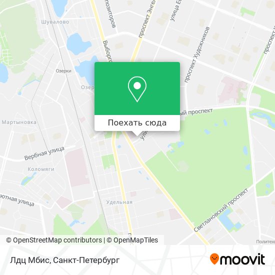 Карта Лдц Мбис