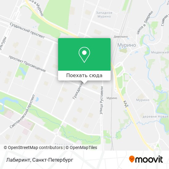 Карта Лабиринт
