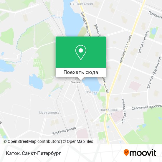 Карта Каток