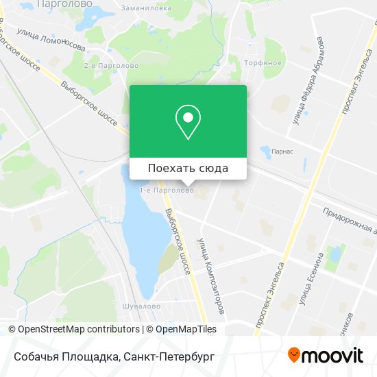 Карта Собачья Площадка