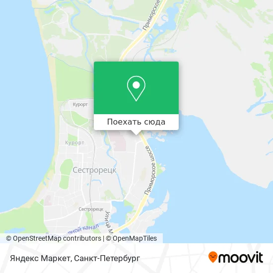 Карта Яндекс Маркет