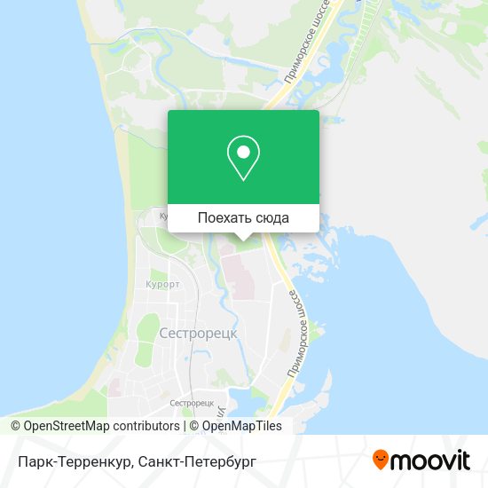 Карта Парк-Терренкур