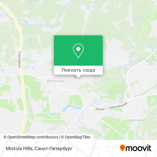 Карта Mistola Hills