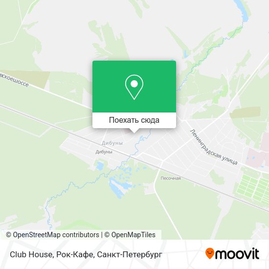 Карта Club House, Рок-Кафе