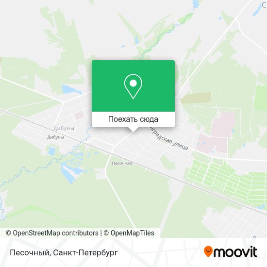 Карта Песочный