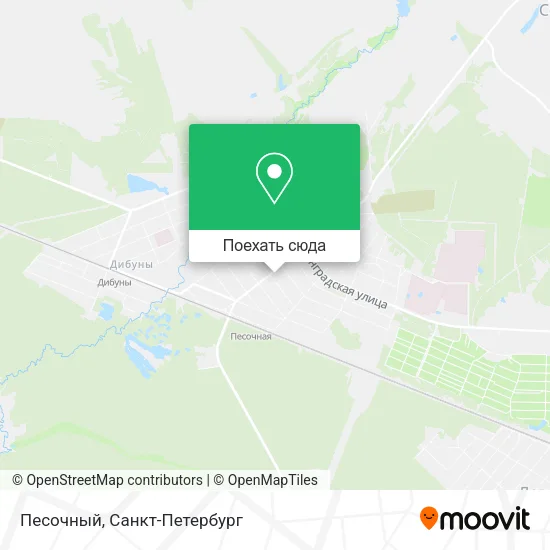 Карта Песочный