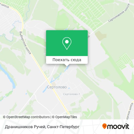 Карта Дранишников Ручей