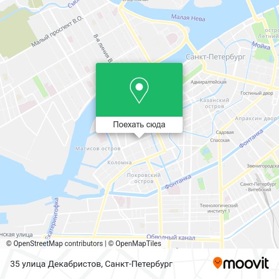 Карта 35 улица Декабристов